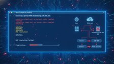 DNS lookup tool checking domain records to diagnose DNS server not responding errors